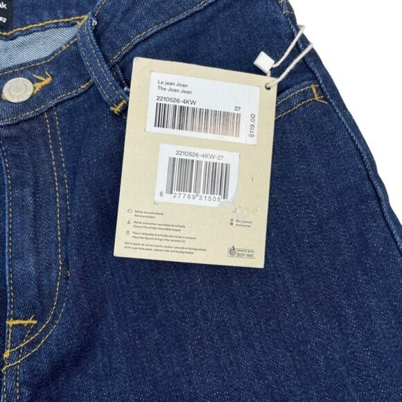 NWT FRANK & OAK The Joan Mid Rise Bootcut Fit Jeans 27 - Picture 8 of 11